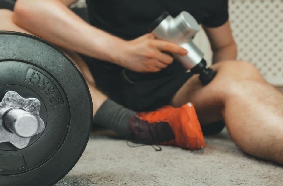 Massage gun pre workout