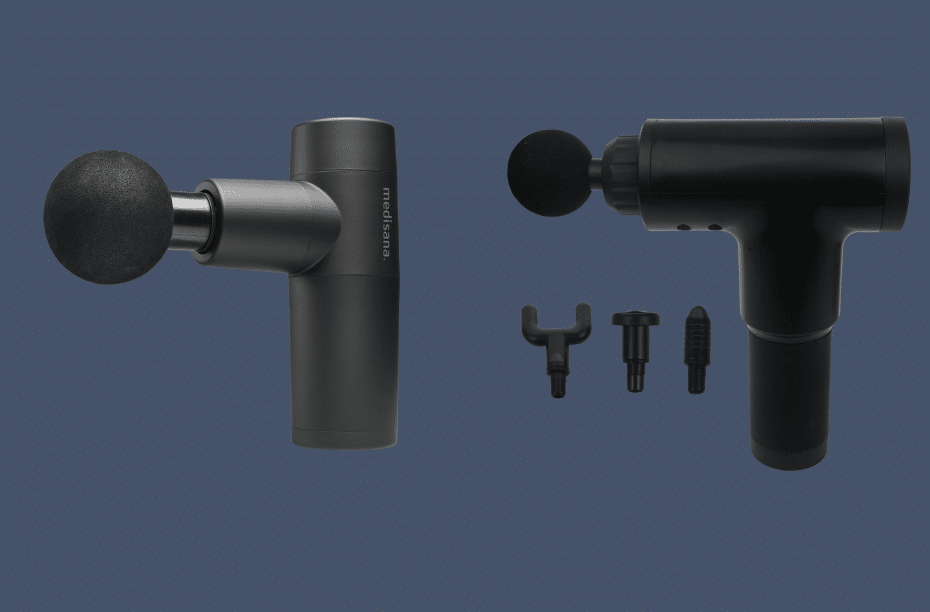 Normaal vs mini massage gun
